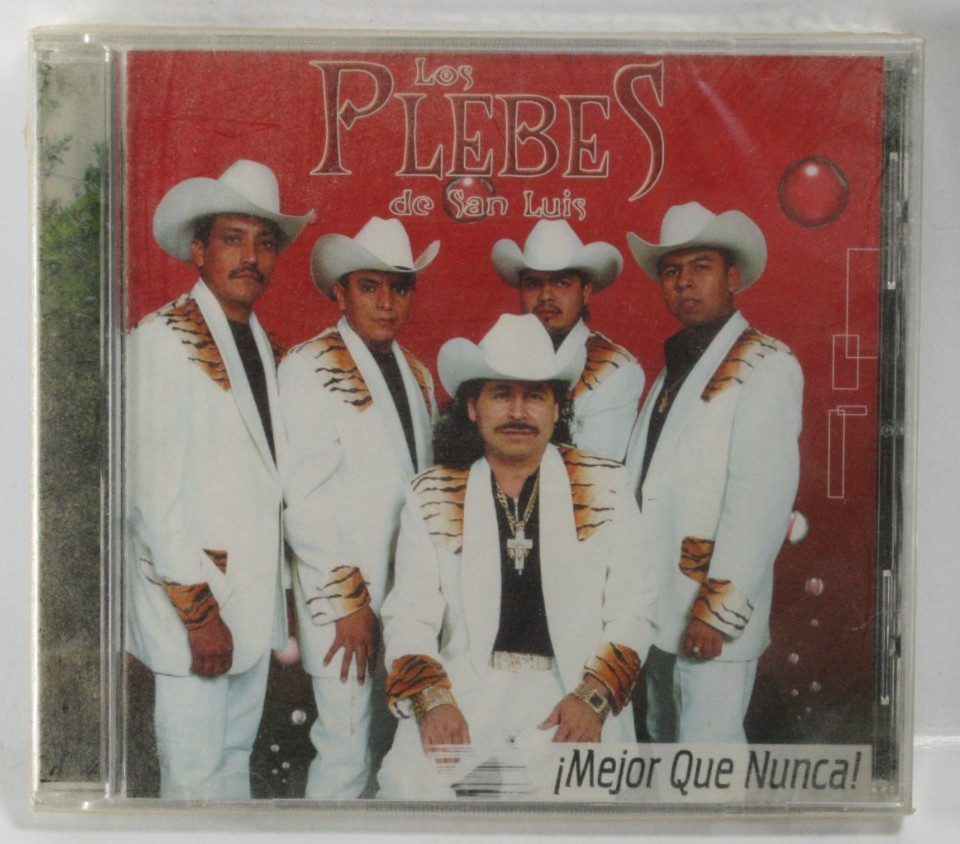 Los Plebes de San Luis - Cd - Mejor Que Nunca - Norteno Tex Mex Latin Sealed