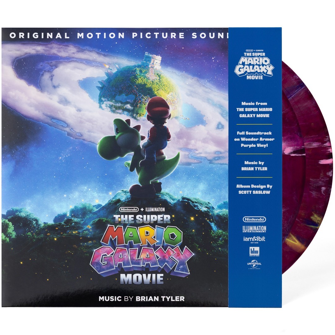 The Super Mario Galaxy Movie 2xLP Vinyl Soundtrack