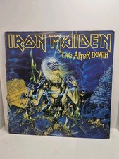 IRON MAIDEN, LIVE AFTER DEATH. ( 1984) gatefold, lots of media, records excellen picture