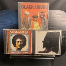 Lot Of 3 Reggae CDs Bob Marley Black Uhuru Rare VTG picture