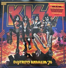 KISS - Destroys Anaheim '76 Live (2026) 2LP Splatter Vinyl (see Pics) Sealed New picture