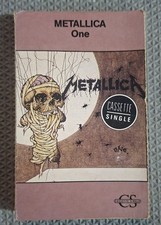 Metallica One Cassette Single 1989 Australia Rare Mauve Slipcase Vertigo 8740664 picture