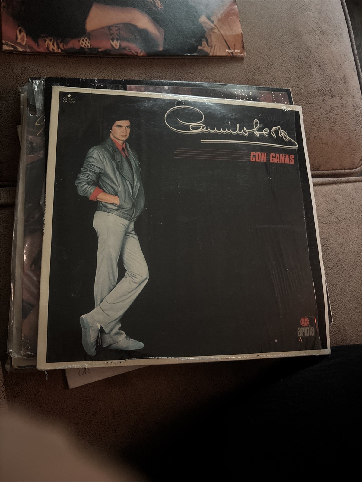 Camilo Sesto - Con Ganas - Lp Vynil 1983 Ariola Spain, Excelente Condicion.