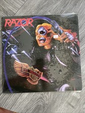 Vtg 1985 RAZOR Album EVIL INVADERS Lp 1ST PRESSING Vinyl picture