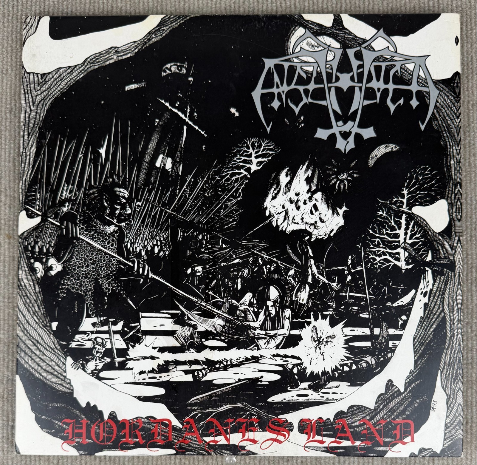 Enslaved Hordanes Land Vinyl LP 2009 Back On Black BOBV117LP Viking Metal