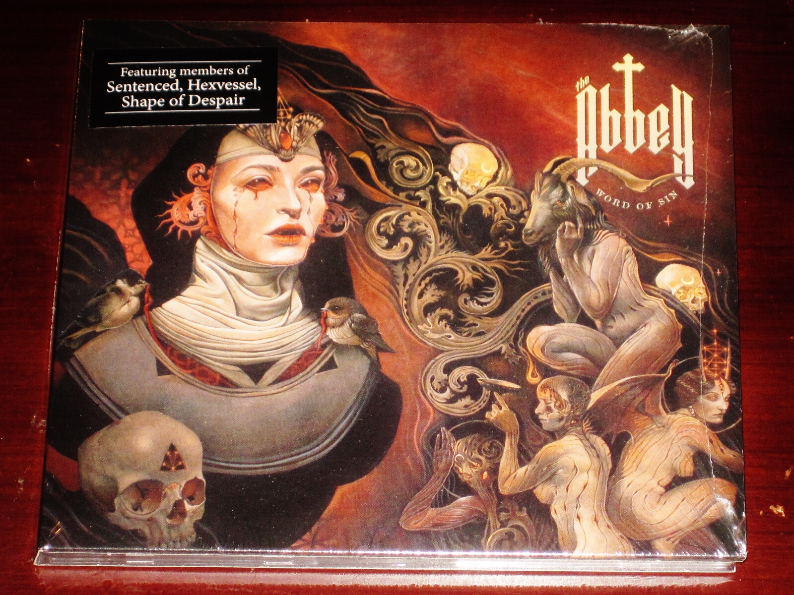 The Abbey: Word Of Sin CD 2023 Season Of Mist Records USA SOM 676D Digipak NEW
