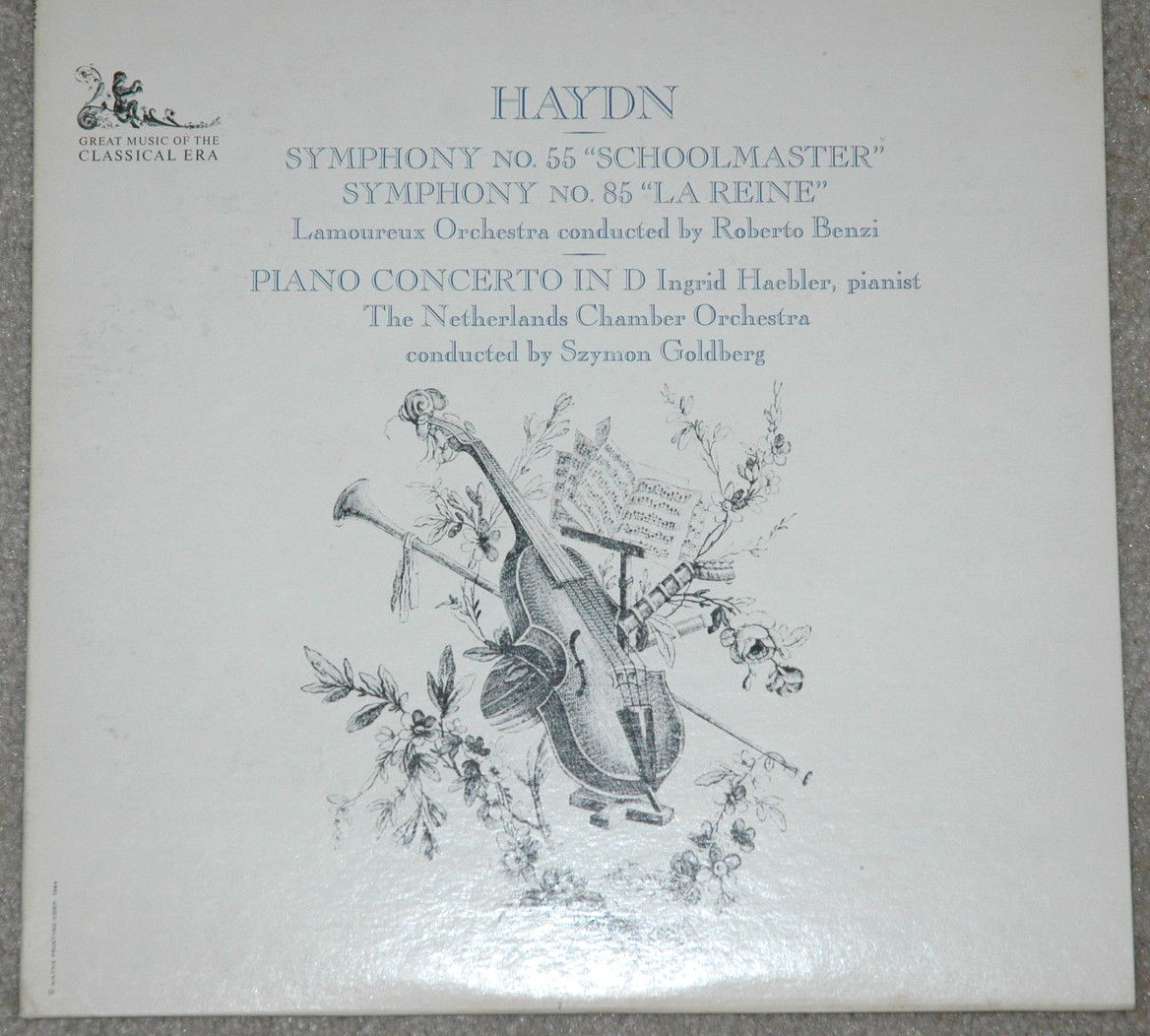 HAYDN Symphony 55/ 85 PIANO CONCERTO In D Rare MERCURY LIVING PRESENCE SR 90414