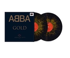 ABBA GOLD GOLD AND EBONY MARBLE VINYL 2LP picture