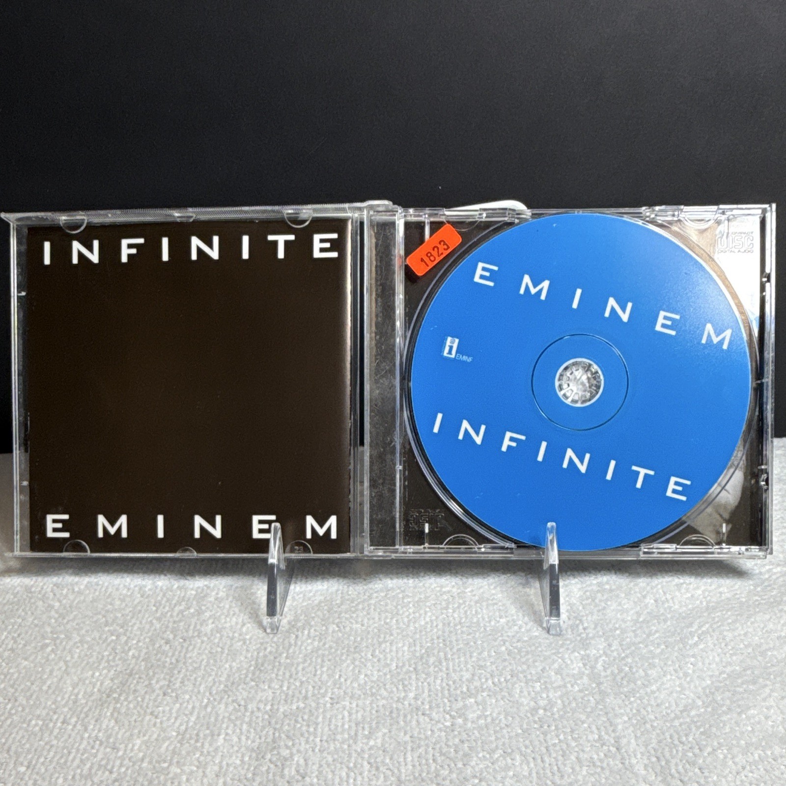 Eminem Infinite CD Rare Blue Disc Unofficial Reissue Import Bonus Freestyles