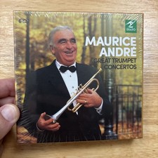 Maurice Andre: Great Trumpet Concertos (CD, 2016, 6 Disc, Erato) New Sealed picture