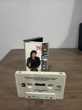 Michael Jackson Bad Cassette Tape 1987 Epic Complete w/ Case & Insert picture