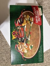 Mr Christmas VTG 1997 Duelling Banjo Bears Musical Plays 20 Holiday Songs picture