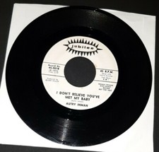 Autry Inman WLP promo 45 The Volunteer / I Don't Believe You've Met My Baby vg+ picture