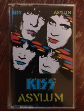 KISS 'ASYLUM' CASSETTE TAPE 1985. TESTED. PLAYS LIKE NEW OVERALL EXCELLENT picture