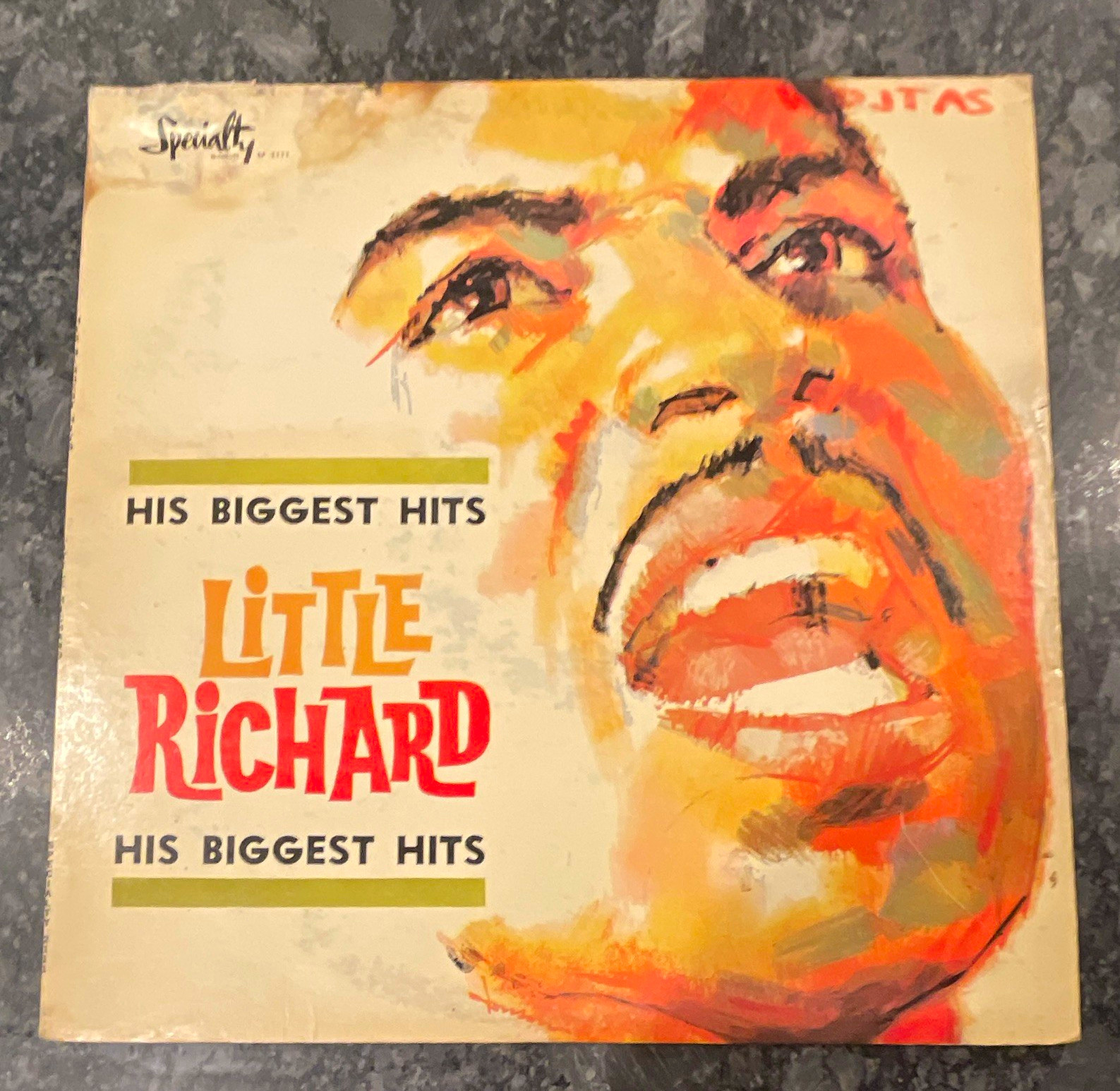 Little Richard His Biggest Hits Specialty Vinyl LP 12