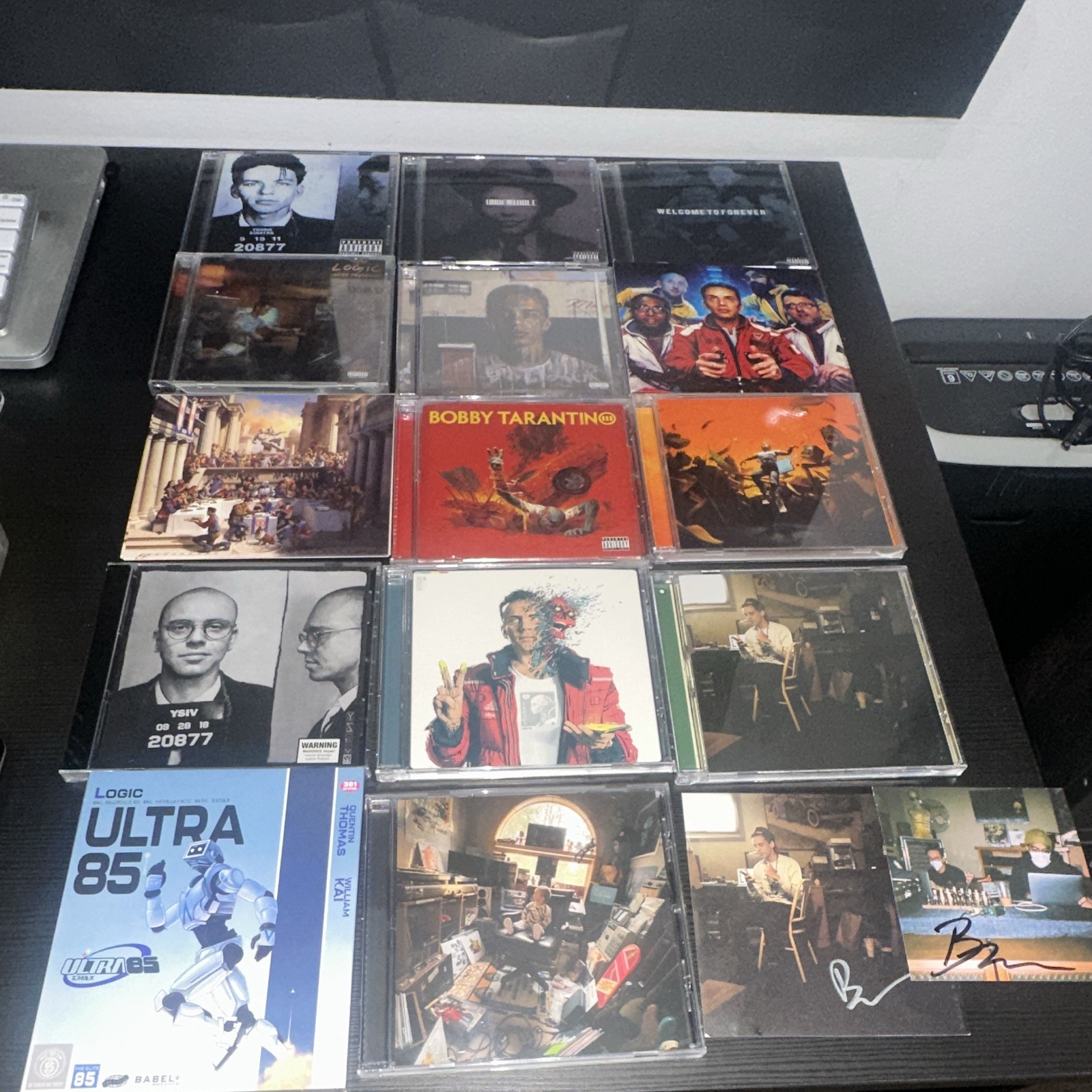 Logic/Bobby Boy - All His Albums + Original Mixtapes. 2 autographs Included