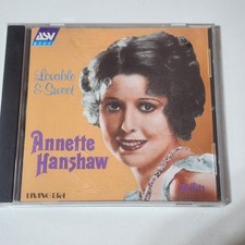 Annette Hanshaw - Lovable & Sweet: 26 Hits CD Compilation Living Era picture