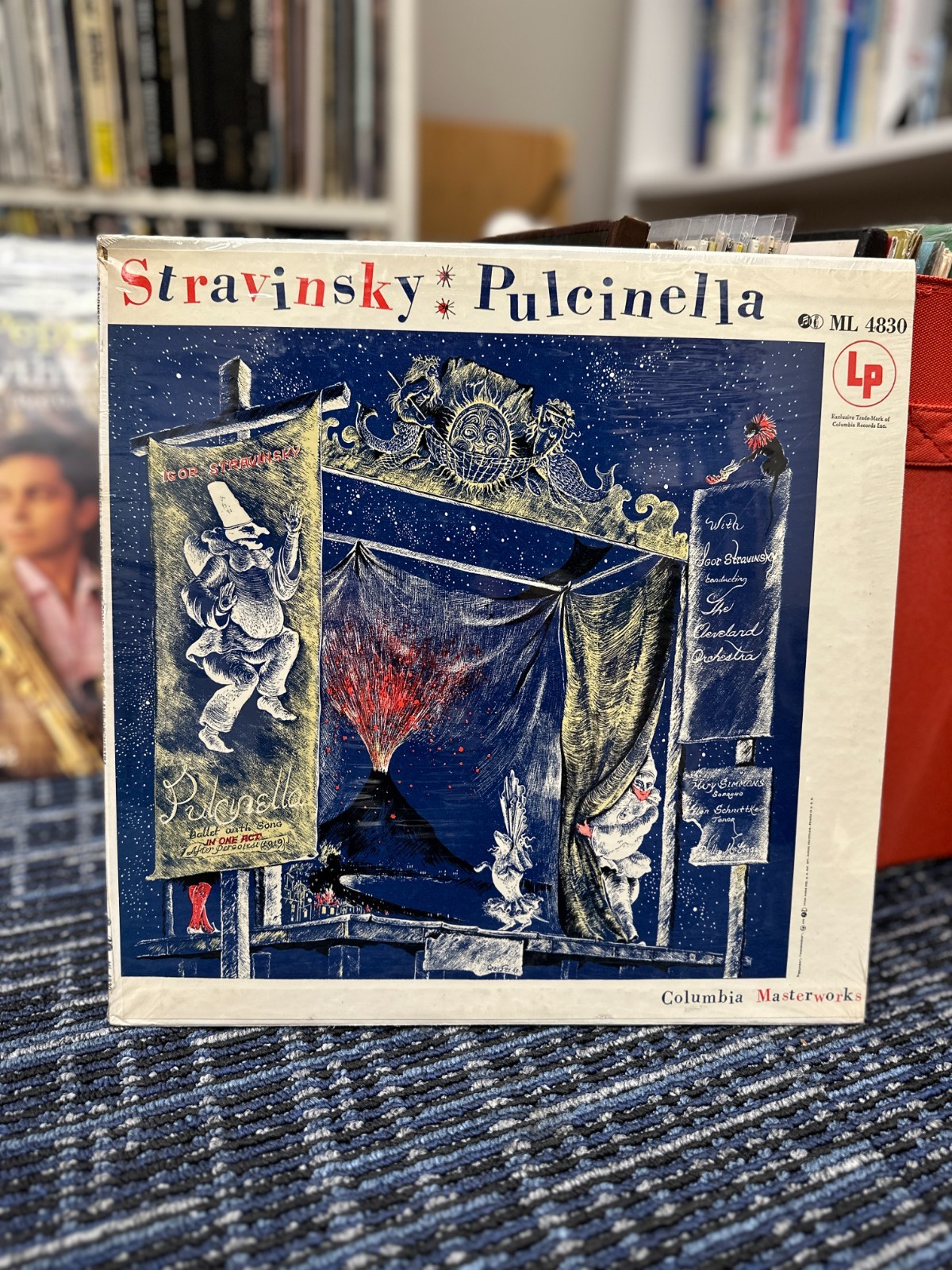 STRAVINSKY Pulcinella ML 4830 SEALED 6-Eye Columbia Igor Stravinsky Conducts