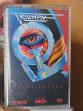 TRIUMPH- Surveillance Cassette Music Tape MCA 1987 Tested  picture