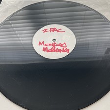 2Pac – Monday Morning OG 1999 12” GERMAN WHITE LABEL PRESSING VG+ UBER RARE picture