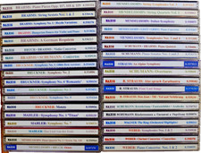 36 x Naxos German Romantic CDs. Bruckner, Mahler, Mendelssohn, Schumann, Strauss picture