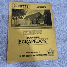 Vintage Buck Owens Buckaroos Signed Souvenir Scrapbook Don Rich Buddy Alan 1960s picture