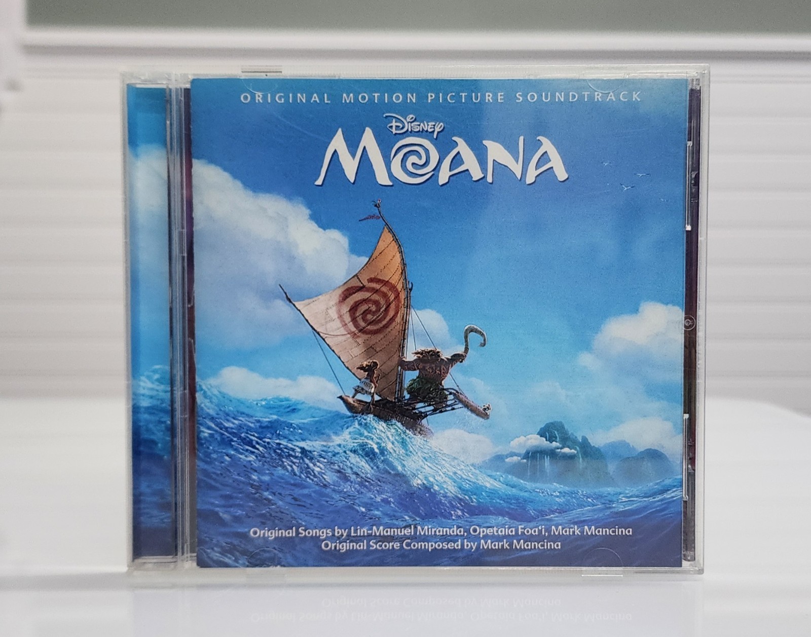Disney Moana Original Motion Picture Soundtrack CD 2016 Walt Disney Records