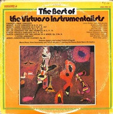 Various Artists – The Virtuoso Instrumentalists LP 1971 Vanguard Classical 33 picture