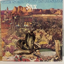 Vtg 1973 STYX “THE SERPENT IS RISING” US 1ST PRESS VG+ Vinyl  picture