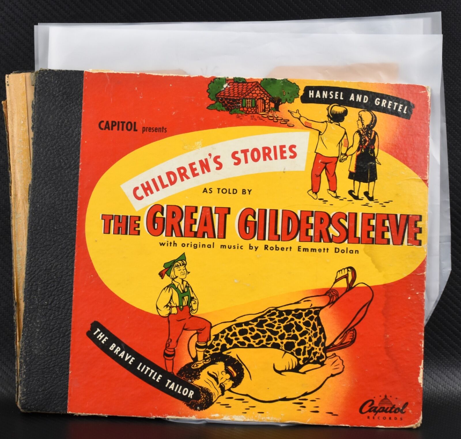 Vintage Capitol Records: Children's Stories by Gildersleeve, 4 Records, VG/VG+