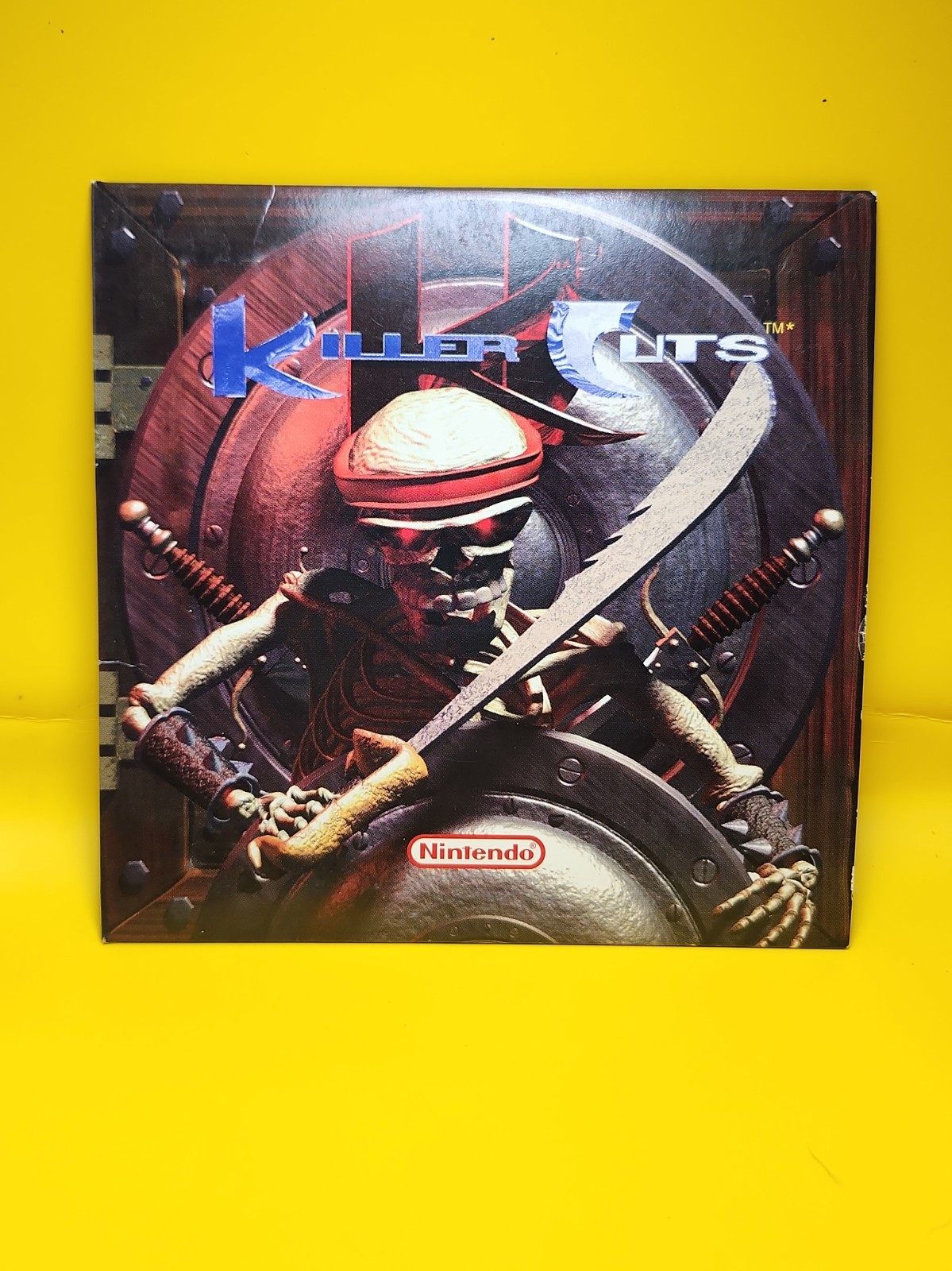 Killer Cuts CD 1995 Rare Nintendo Killer Instinct Soundtrack Card Sleeve USA