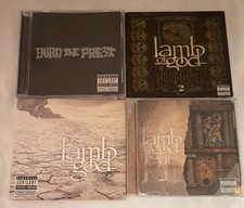 Lamb of God / Burn the Priest CD Lot – 4 Albums / 5 CDs picture