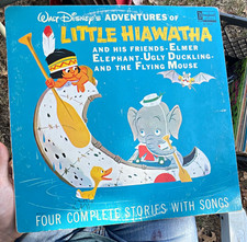 Disneyland Records Disney Little Hiawatha and His Friends Story Vinyl LP Record picture