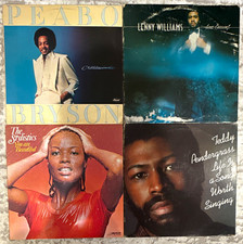 Lot of 4 Vintage R&B / Soul Vinyl Records Peabo Bryson, The Stylistics, +more picture