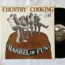 Country Cooking Barrel of Fun LP Bluegrass Record Rounder 0033 OG Press 1974 picture