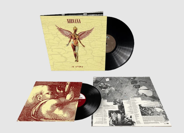 NIRVANA In Utero 30th Anniversary +5 Bonus Tracks 180g Vinyl LP + 10