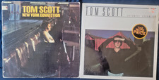 Tom Scott 2 EX LPs New York Connection and Intimate Strangers picture