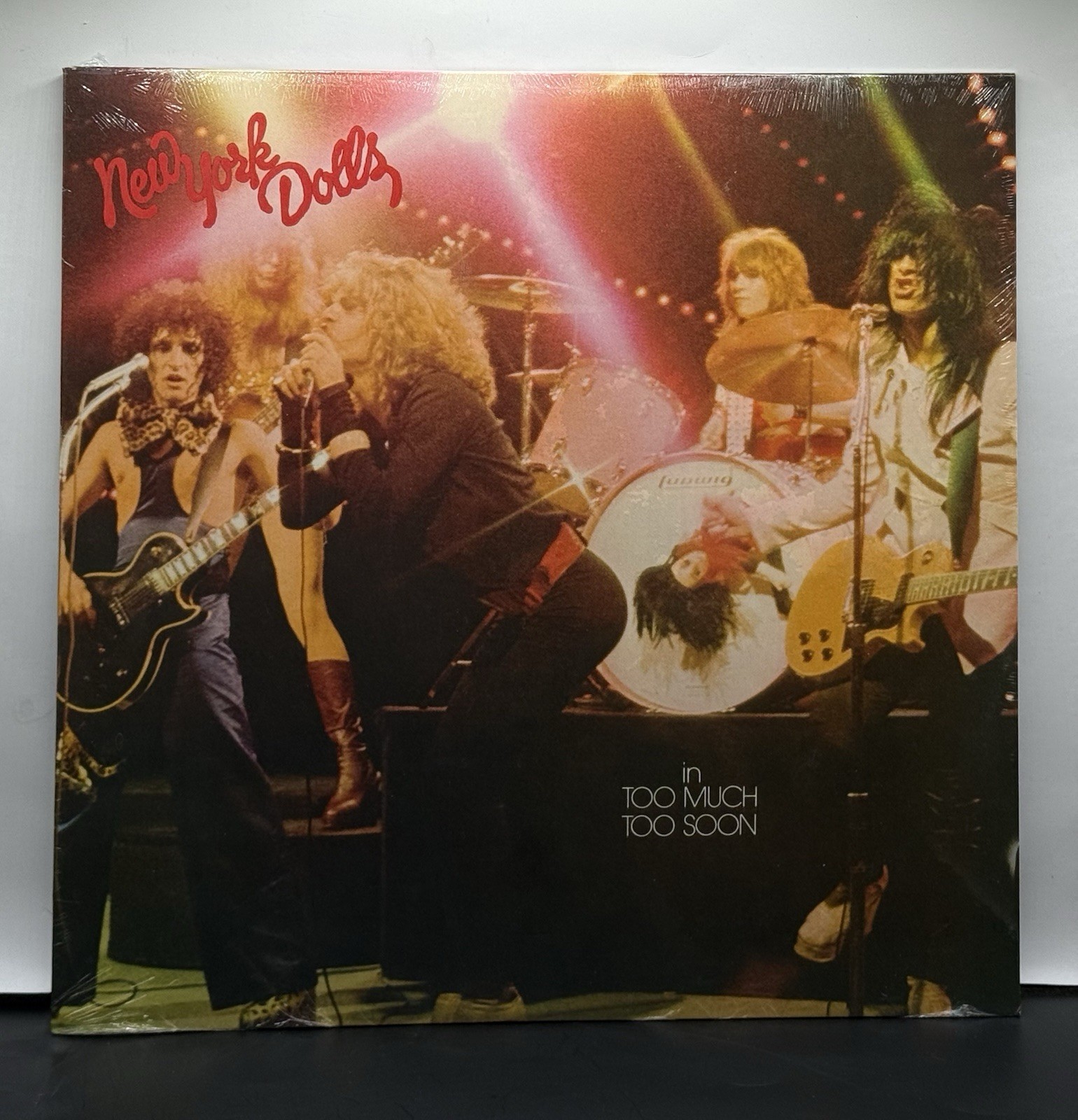 NEW YORK DOLLS Too Much Too Soon SEALED Vinyl Original 1974 Mercury SRM-1-1001