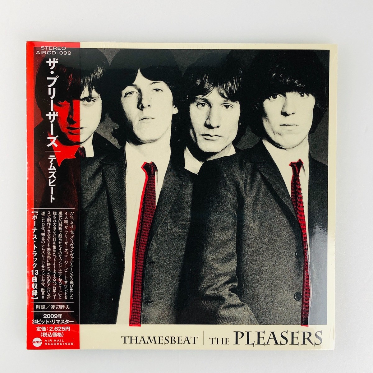 The Pleasers Thamesbeat AIRCD-099 CD Japan OBI 2009 EX Sealed Power Pop