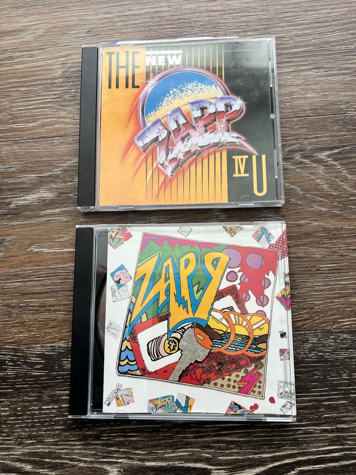 Vtg Zapp Self Titled CD Warner Bros 1980 R&B Electronic Funk & Zapp IV U 1990