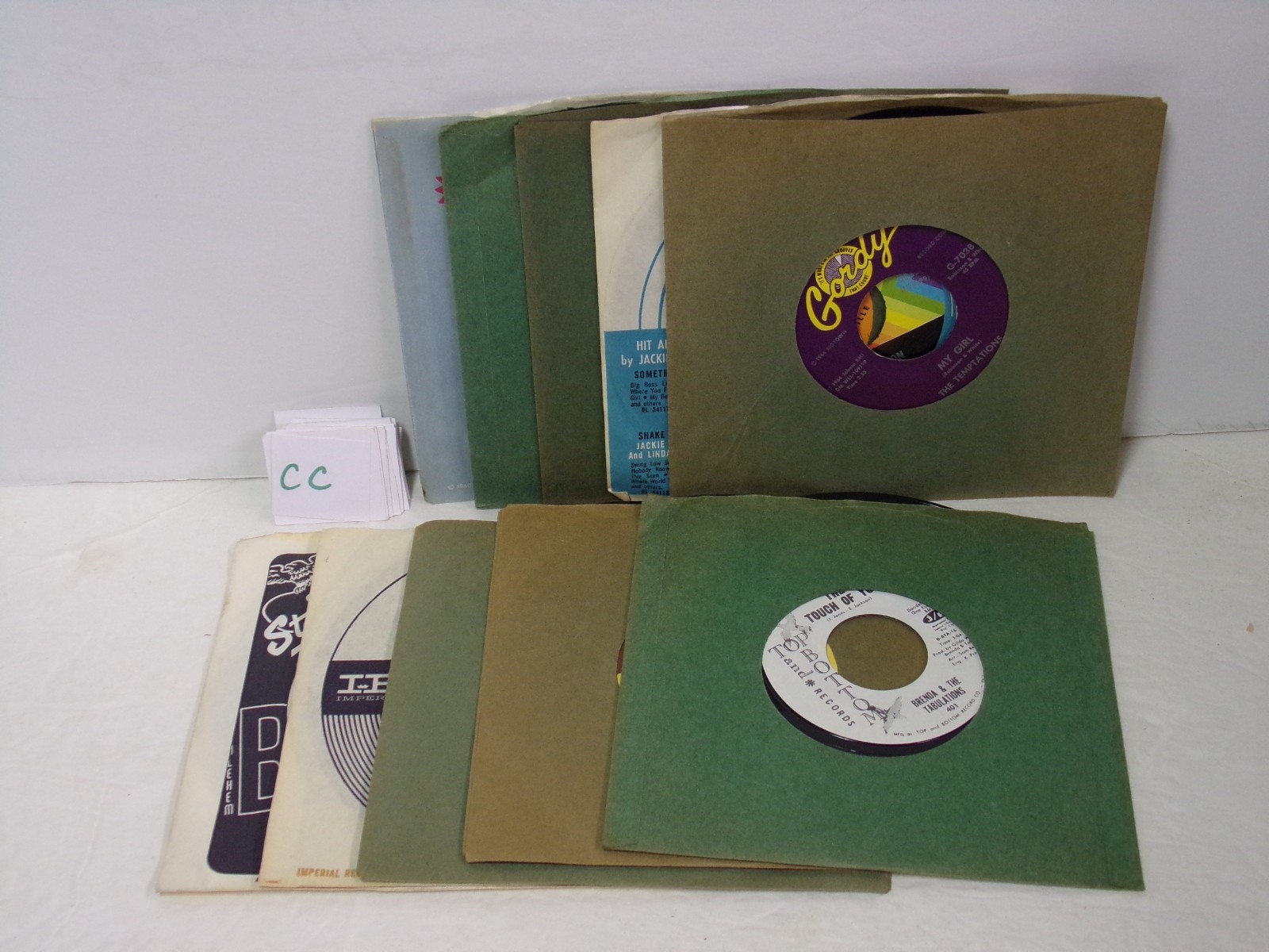 Early R&B Lot Of 10 - 45 RPM Records