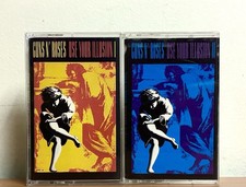 VTG Guns N’ Roses Use Your Illusion I & II Cassette Tapes picture