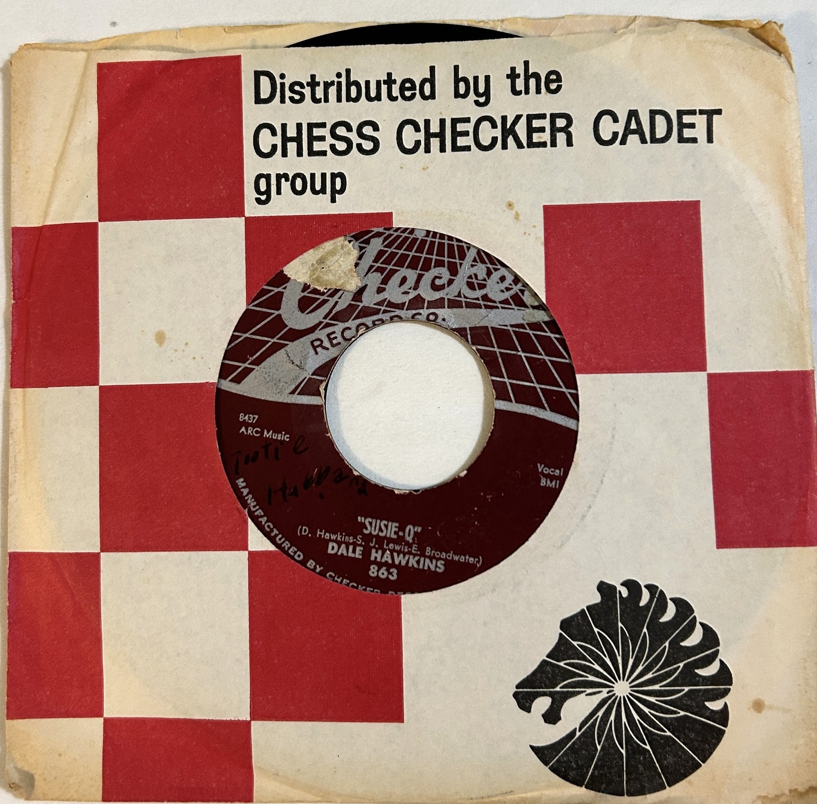 Dale Hawkins - Susie Q / Don't Treat Me - 1957 Checker 863 - 7