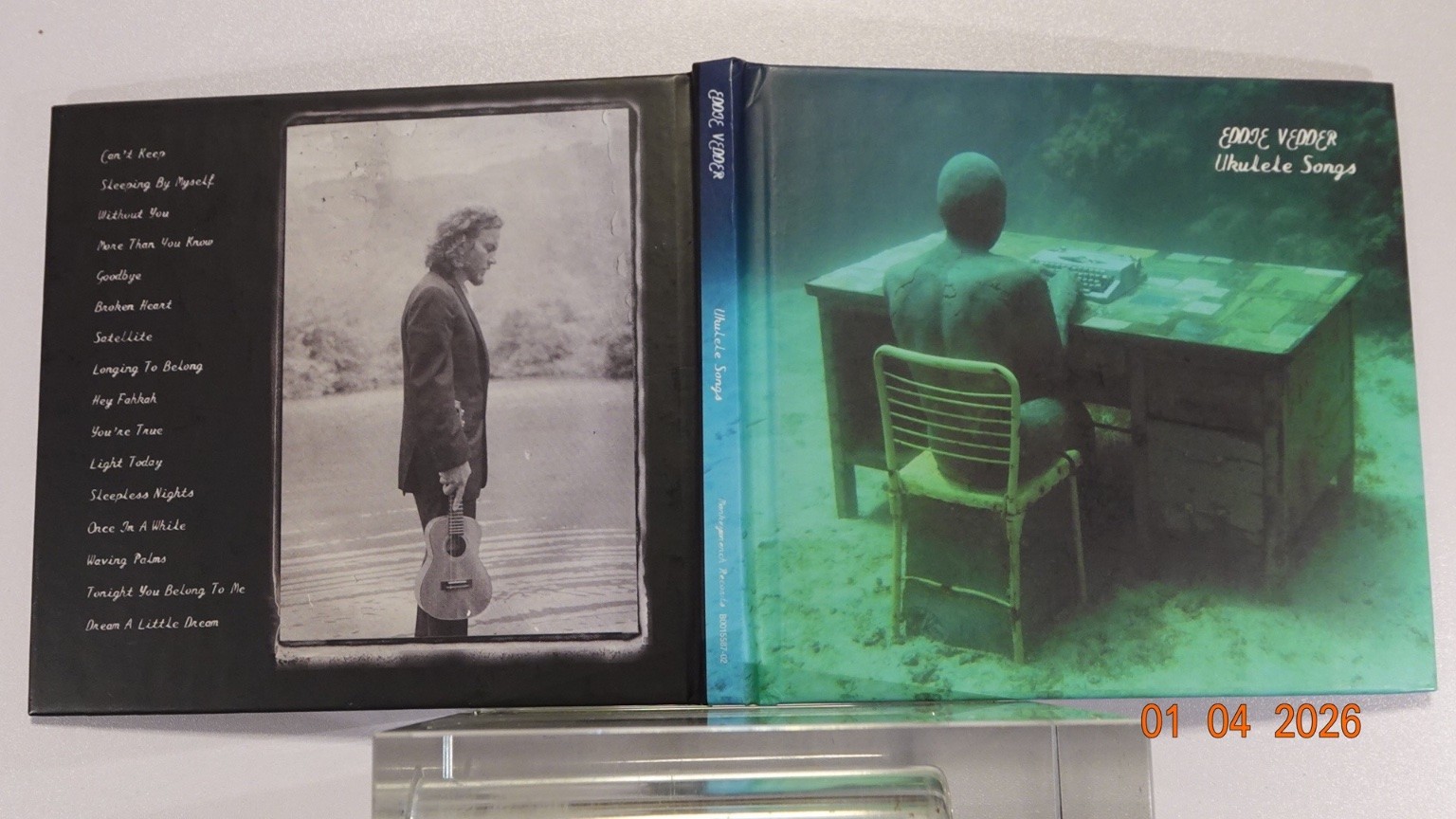 Eddie Vedder - Ukulele Songs CD 2011 Acoustic Rock Monkeywrench