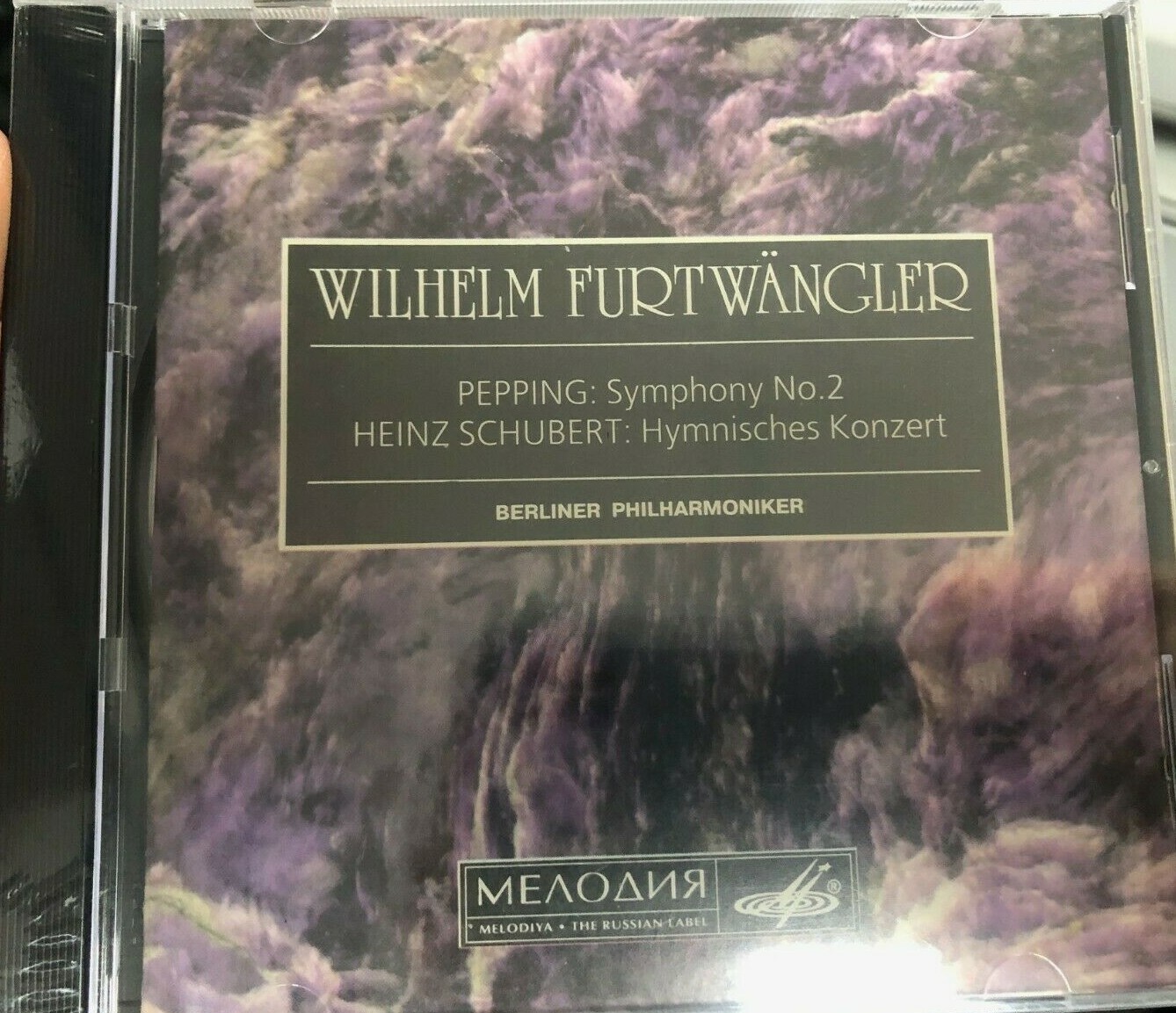Wilhelm Furtwängler Heinz Schubert (2) – Symphony No. 2 / Hymnisches Konzert cd