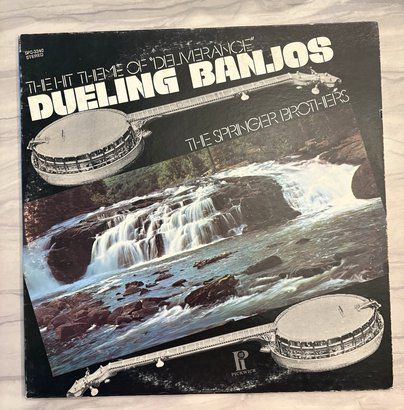 Vintage 1973 Dueling Banjos Vinyl LP - Rare Transitional Error Pressing (VG+/EX)