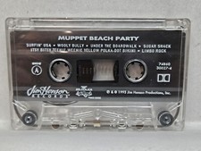 Cassette Tape ONLY Muppet Beach Party 1993 Jim Henson Records 74860 30027-4 picture