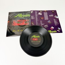 Vintage 1988 Capitol Poison Open Up and Say Ahh Vinyl Record LP picture