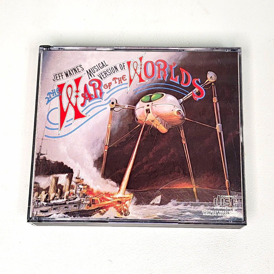 Jeff Wayne - The War of the Worlds CD Album Columbia CK 35230 Jewel Case