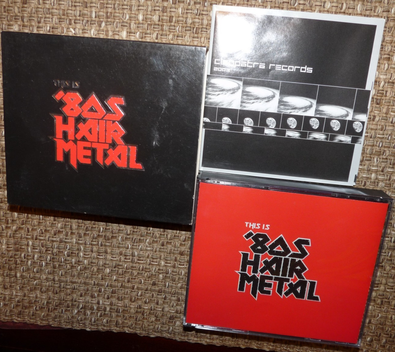 This Is '80s Hair Metal (CD, 2003, 3 Discs) W/ Slipcover + Poster slipcover VGC